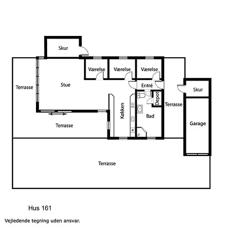 Moderne I Vejlby Klit Sj161 بيت للعطل *